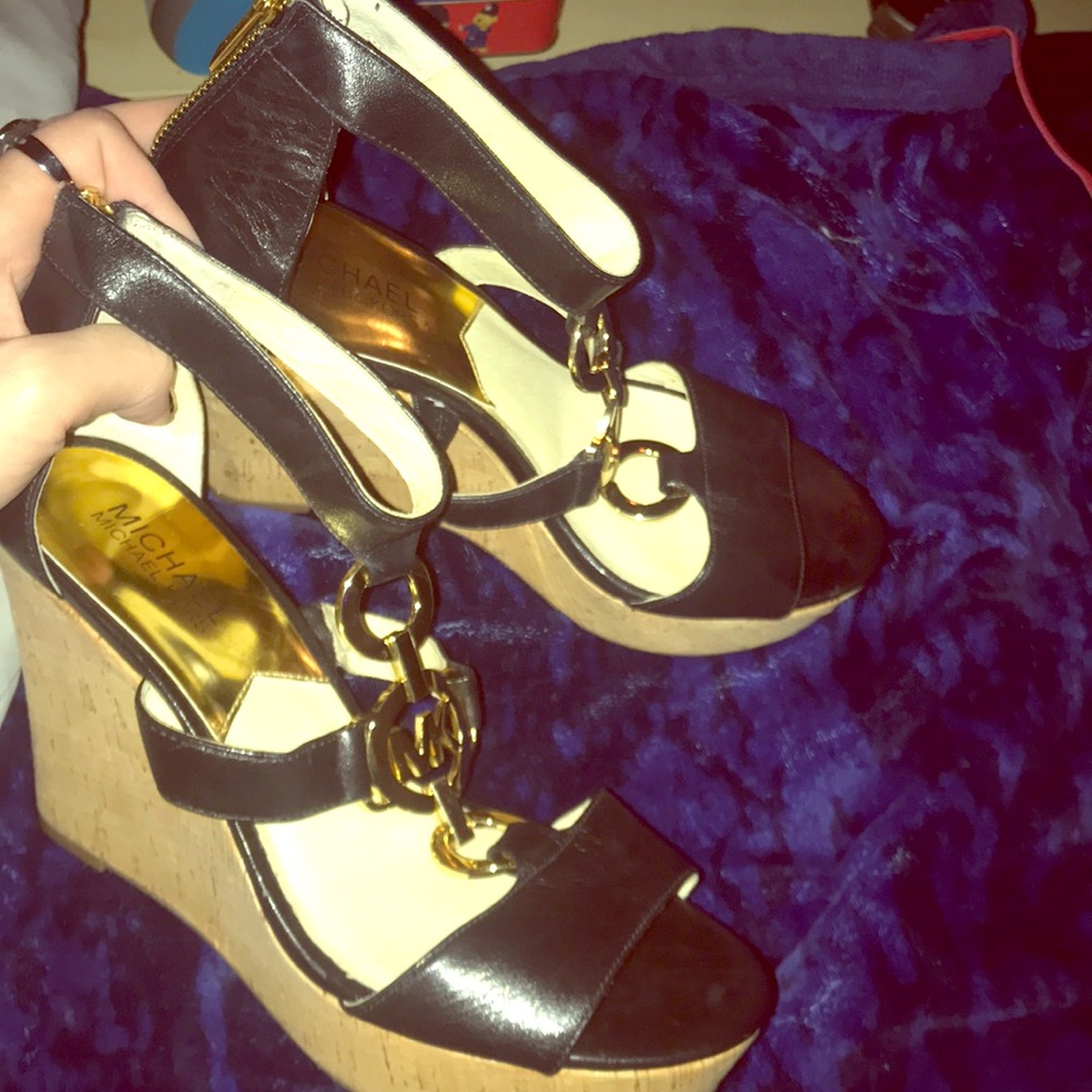Michael Kors wedges 8